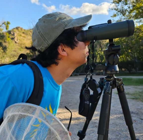 Student participates in SRER Bioblitz 2024 EDITED HERO